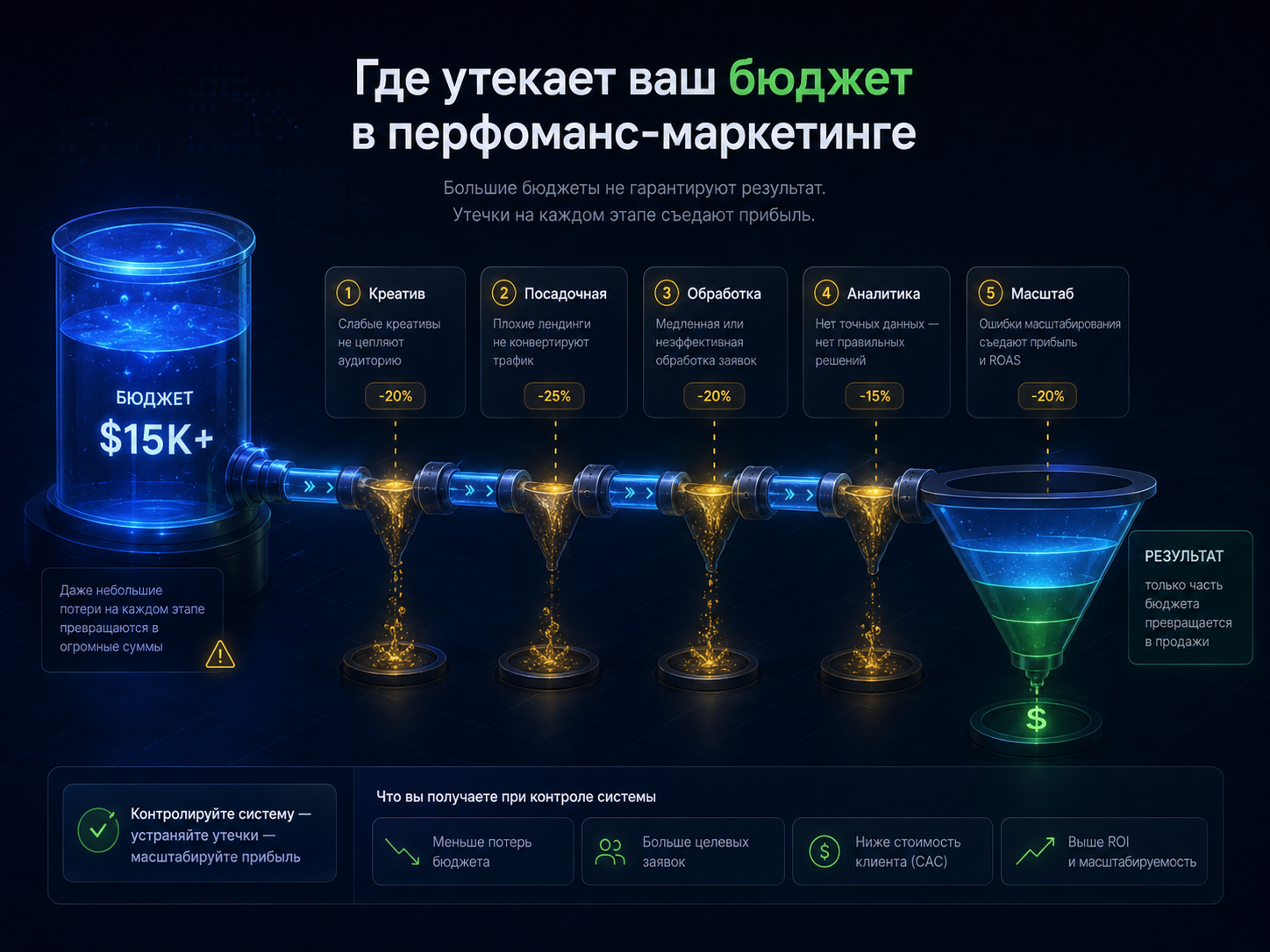 Где утекает рекламный бюджет в performance-маркетинге